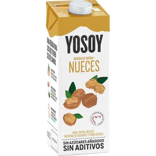 Bebida de Avena y Nueces Brik - 1 l - Imagen del producto en Findit