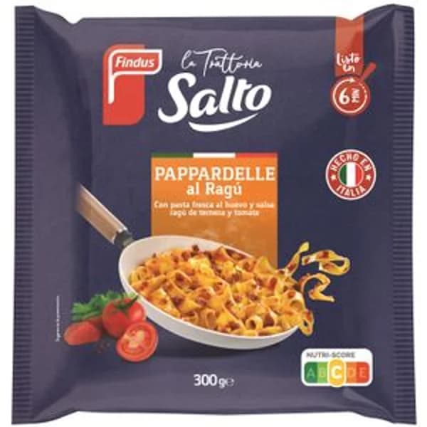 Pappardele al ragú salto 300g - 0.3 kg - Imagen del producto en Findit