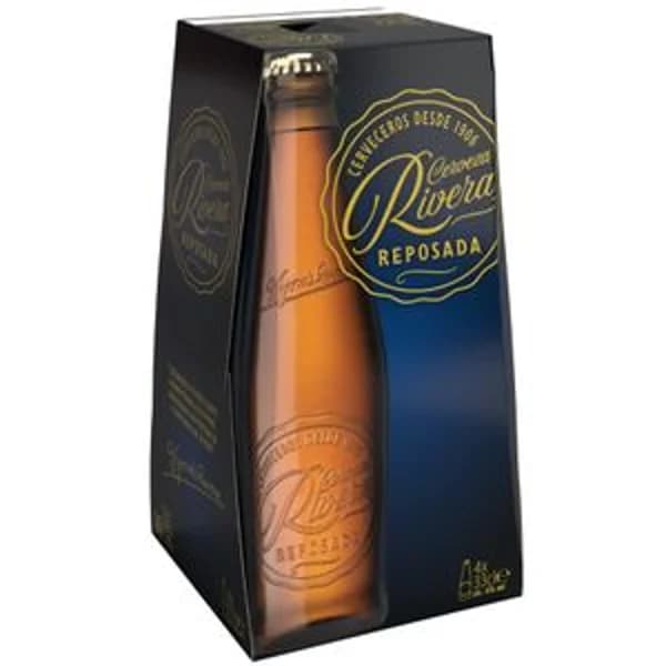 Cerveza reposada botella 4x33cl - 1.15 l - Imagen del producto en Findit