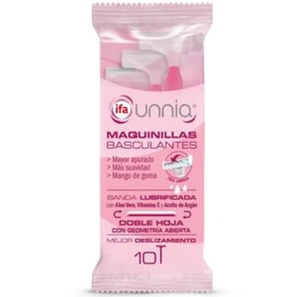 Maquinillas basculantes mujer 2hojas 10uniades - 9.75 ud - Imagen del producto en Findit