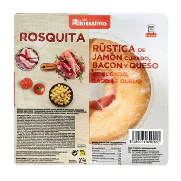 Rosca Rústica Serrana 205G - 0.2 kg - Imagen del producto en Findit