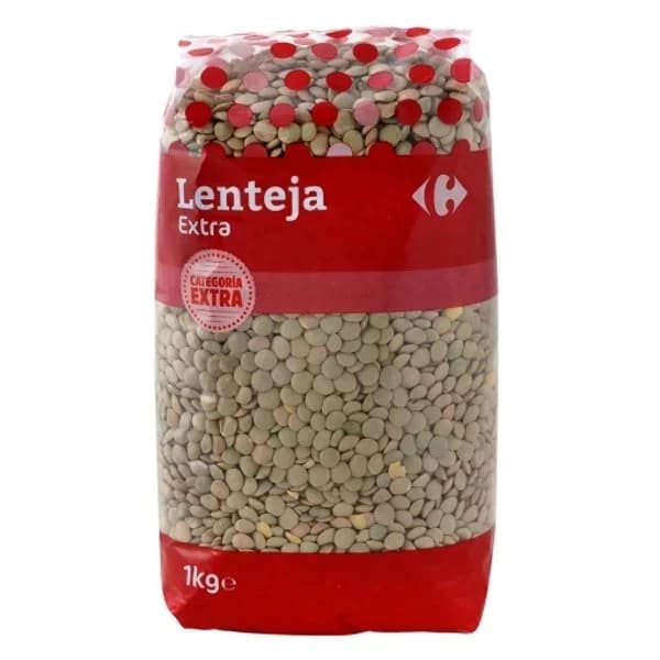 Lenteja categoría extra Carrefour 1 kg. - 1 kg - Imagen del producto en Findit