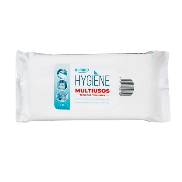 Toallita Multiusos Higienizante 35UD - 1 ud - Imagen del producto en Findit