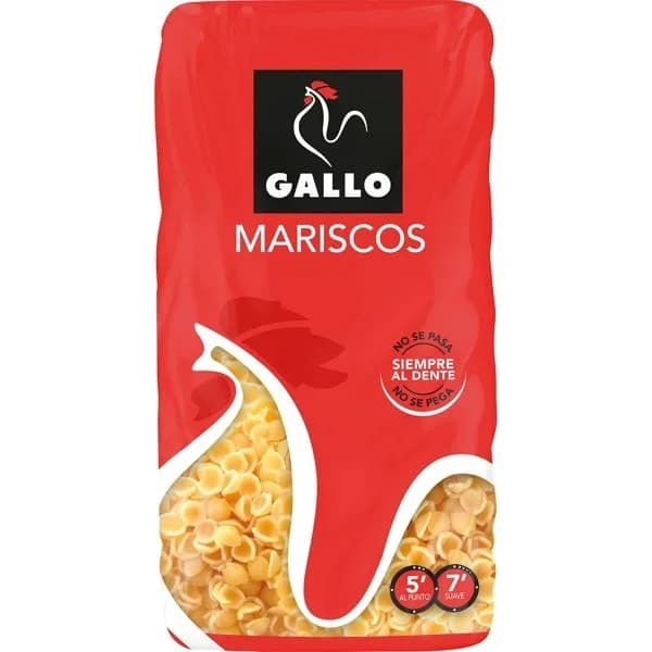 Pasta mariscos GALLO, paquete 450 g - 0.45 kg - Imagen del producto en Findit