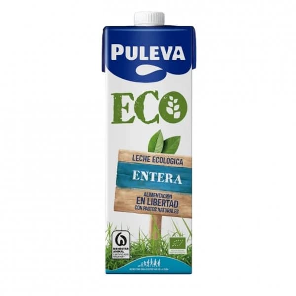 Leche Entera Ecológica Brik - 1 l - Imagen del producto en Findit