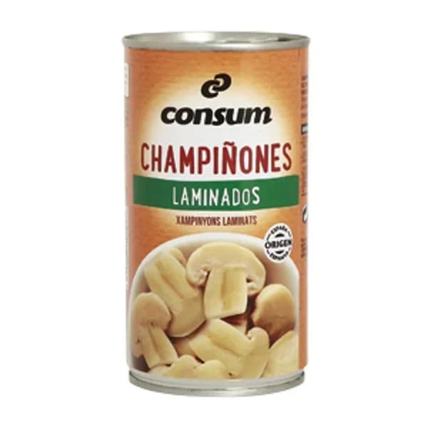 Champiñones Laminados Lata - 0.17 kg - Imagen del producto en Findit