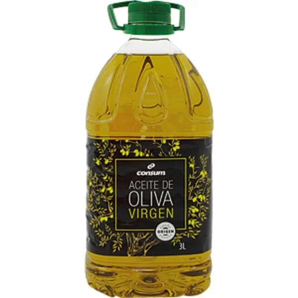 Aceite de Oliva Virgen Botella - 3 ud - Imagen del producto en Findit