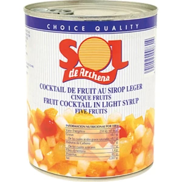 Cocktail de Frutas Lata - 0.48 kg - Imagen del producto en Findit