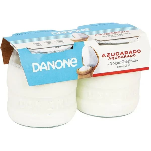 Yogur Enriquecido Natural Azucarado 2UD - 0.26 kg - Imagen del producto en Findit