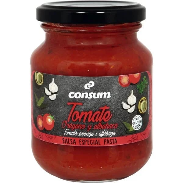 Salsa Tomate Albahaca y Orégano - 0.3 kg - Imagen del producto en Findit