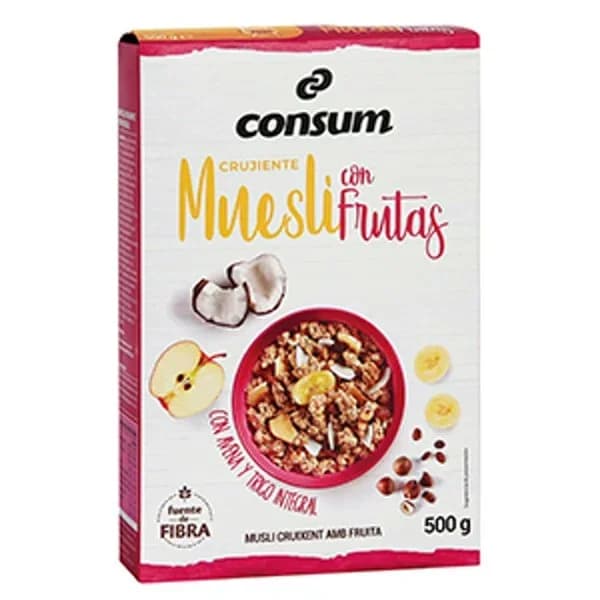 Muesli Fruta y Fibra - 0.45 kg - Imagen del producto en Findit