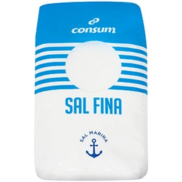 Sal Fina Bolsa - 1 kg - Imagen del producto en Findit