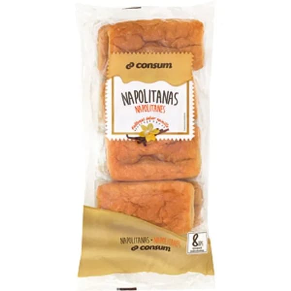 Napolitanas de Crema - 0.32 kg - Imagen del producto en Findit