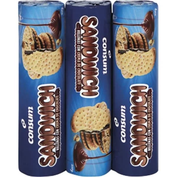 Sandwich Relleno Choco Pack 3 - 0.75 kg - Imagen del producto en Findit