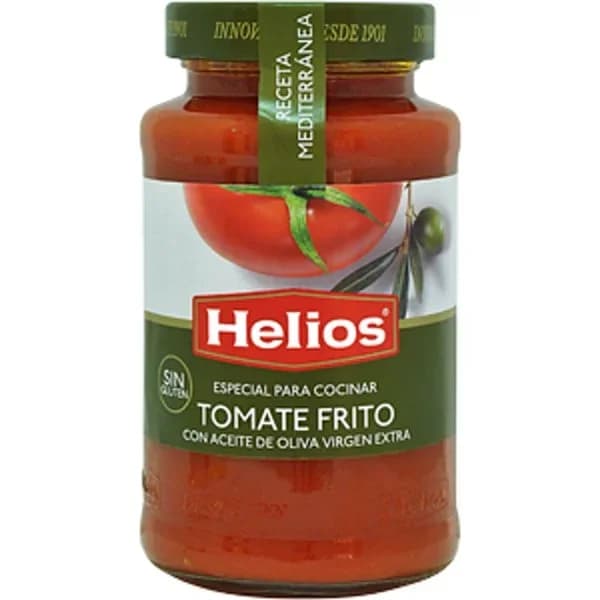 Tomate frito con aceite de oliva Helios frasco 560 g - 0.56 kg - Imagen del producto en Findit