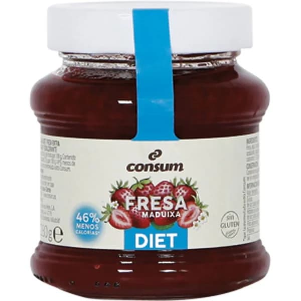 Mermelada Fresa 0% Azúcares Añadidos - 0.28 ud - Imagen del producto en Findit