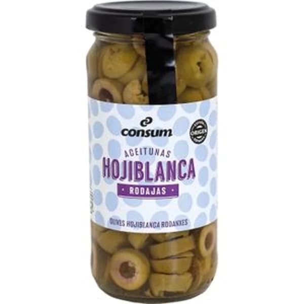 Aceituna Verde Rodajas Bote - 0.11 kg - Imagen del producto en Findit