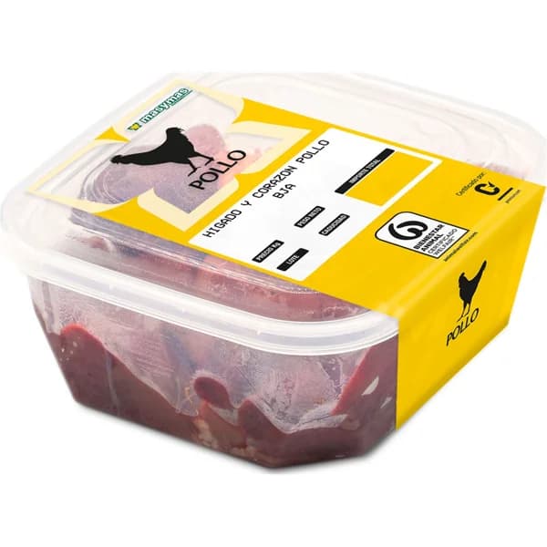 Higado y Corazón de Pollo - 0.33 kg - Imagen del producto en Findit