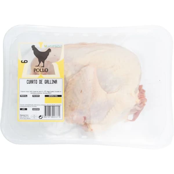 Cuartos Traseros de Gallina - 0.65 kg - Imagen del producto en Findit