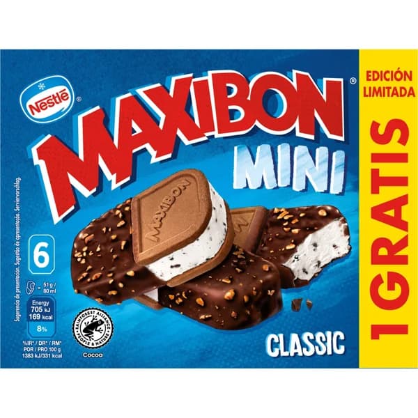 Helado Nata Chocolate Mini - 0.47 l - Imagen del producto en Findit