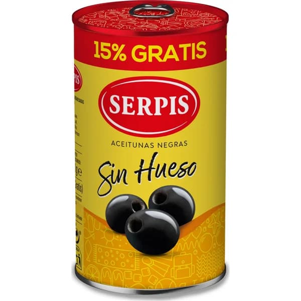 Aceituna Cacer Negra S/Hueso - 0.13 kg - Imagen del producto en Findit
