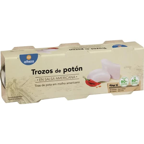 Pota Salsa Americana Trozos - 0.16 kg - Imagen del producto en Findit