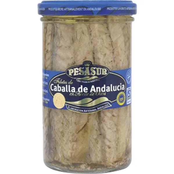 Filete de Caballa del Sur Frasco - 0.18 kg - Imagen del producto en Findit