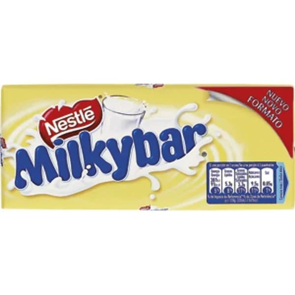 Chocolate Blanco Milkybar Tableta 100G - 0.1 kg - Imagen del producto en Findit