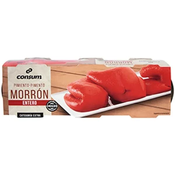Pimiento Morrón Entero Lata Pack de 3 - 0.18 kg - Imagen del producto en Findit