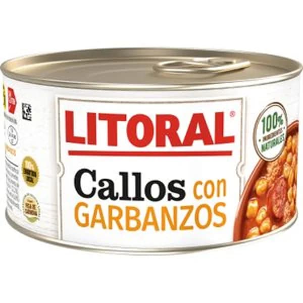 Callos con Garbanzos Lata - 0.37 kg - Imagen del producto en Findit