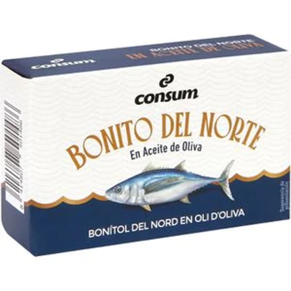 Bonito del Norte en Aceite de Oliva - 0.08 kg - Imagen del producto en Findit