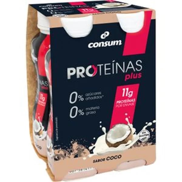 Yogur Líquido 0%0% Proteína sabor Coco - 0.64 kg - Imagen del producto en Findit