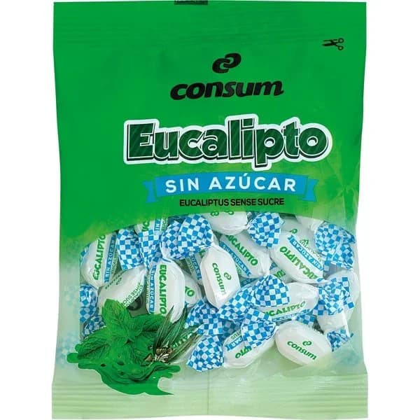 Caramelo Eucalipto sin Azúcar - 0.09 kg - Imagen del producto en Findit