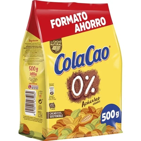 Cacao Soluble 0% Bolsa - 0.5 kg - Imagen del producto en Findit