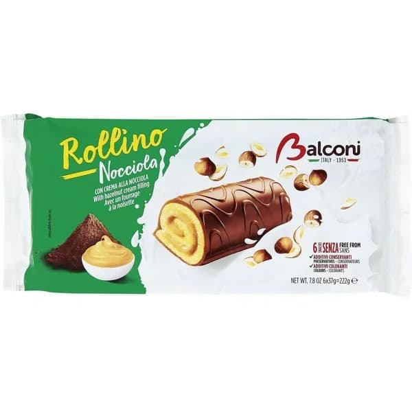 Rollino Nocciola Balconi - 0.22 kg - Imagen del producto en Findit