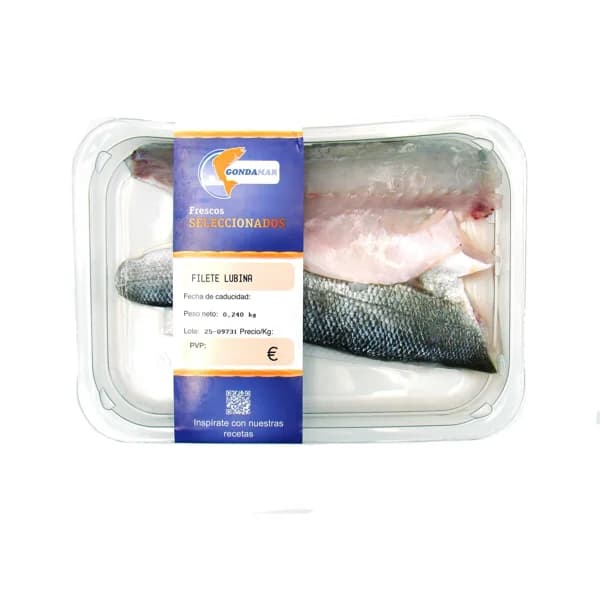 Lubina Filetes - 0.25 kg - Imagen del producto en Findit
