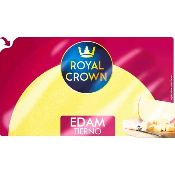 Queso Edam Tierno Cuña - 0.31 kg - Imagen del producto en Findit