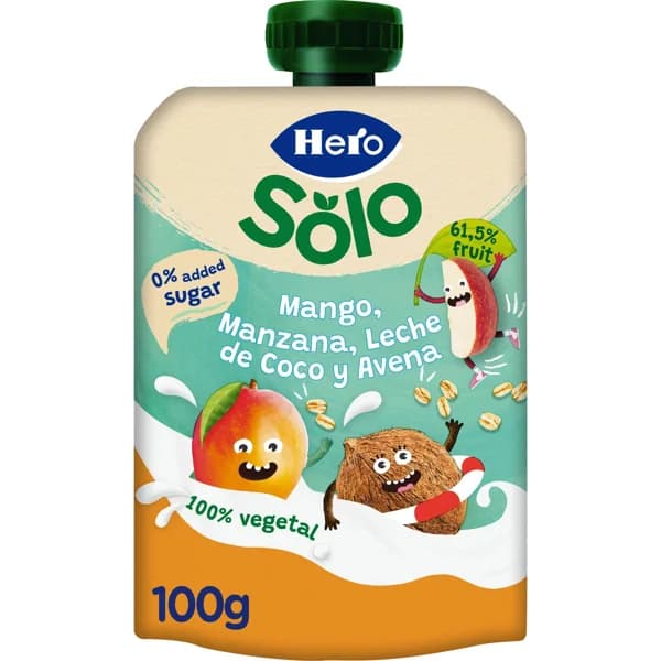 Pouch Mango Avena Coco - 0.1 kg - Imagen del producto en Findit