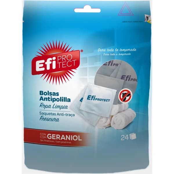 Antipolillas Bolsita Ropa Limpia Paquete - 25.83 ud - Imagen del producto en Findit