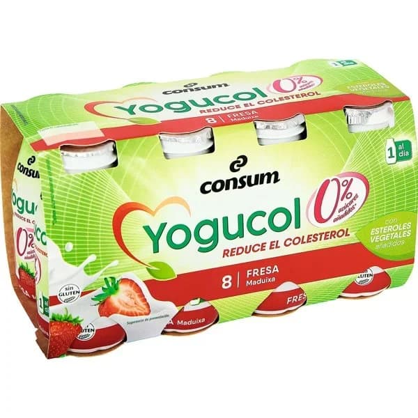 Yogucol 0% Sabor Fresa - 0.8 kg - Imagen del producto en Findit