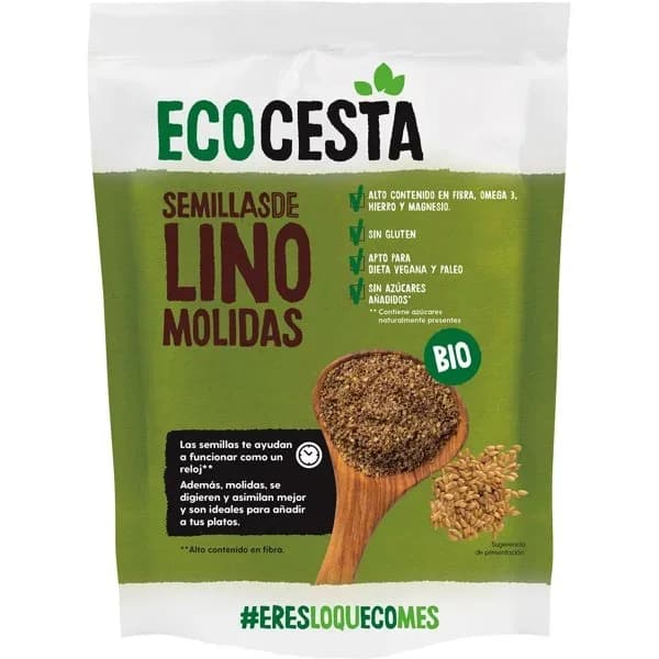 Semillas de lino molidas 200 g - 0.2 kg - Imagen del producto en Findit