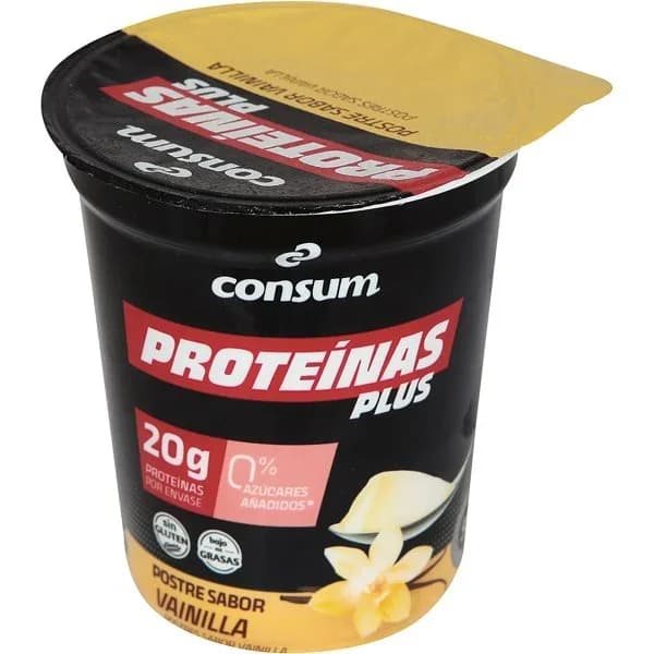 Postre Proteico 0% Sabor Vainilla - 0.2 kg - Imagen del producto en Findit