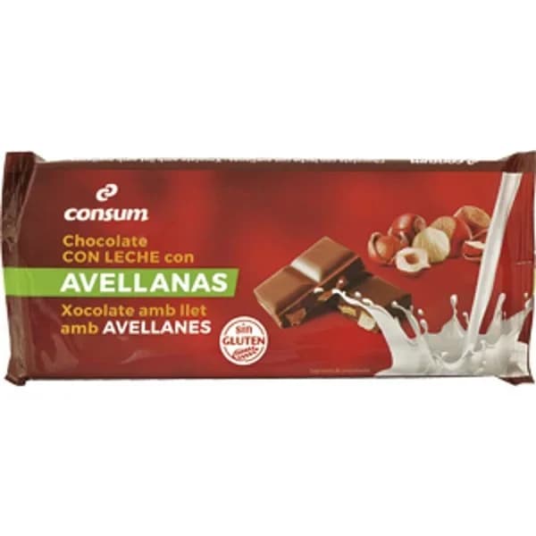 Chocolate con Avellanas - 0.15 kg - Imagen del producto en Findit