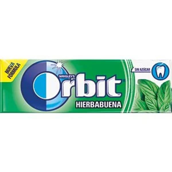 Chicle Hierbabuena 10UD - 0.01 kg - Imagen del producto en Findit