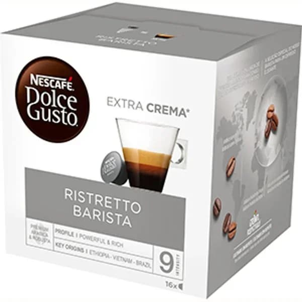 Café Cápsula Ristretto Barista 16UD - 16 ud - Imagen del producto en Findit