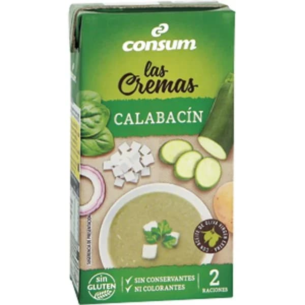 Crema de Calabacín Brik - 0.5 kg - Imagen del producto en Findit