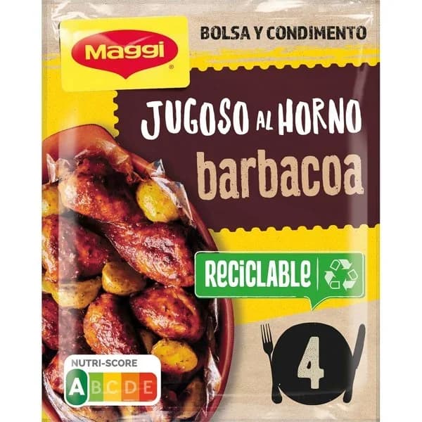 Sazonador Jugoso de Pollo al Horno Barbacoa 30G - 0.03 kg - Imagen del producto en Findit