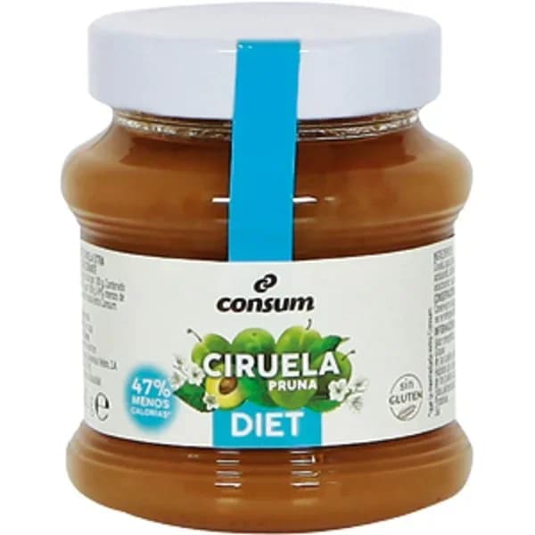 Mermelada Ciruela 0% Azúcares Añadidos - 0.28 kg - Imagen del producto en Findit