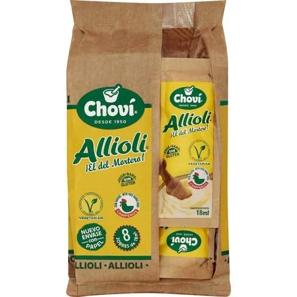Allioli Bolsa Monodosis - 0.14 kg - Imagen del producto en Findit