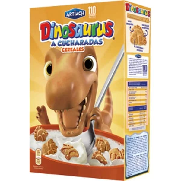 Galletas de cereales a cucharadas con vitaminas Dinosaurus Artiach 320 g. - 0.32 kg - Imagen del producto en Findit
